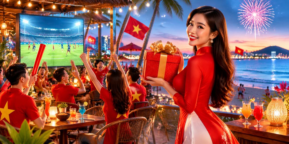 Không gian Vũng Tàu minh họa nhóm live casino và giải trí kiểu casino